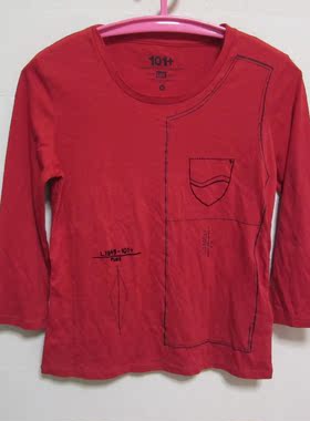 酷动城正品 Lee 女子棉质舒适轻薄时尚百搭七分袖T恤L14855J12111