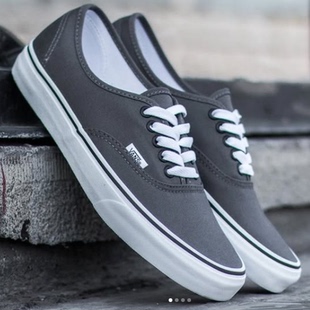 酷动城正品VANS Authentic男子低帮休闲滑板鞋一脚蹬 VN000JRAPBQ