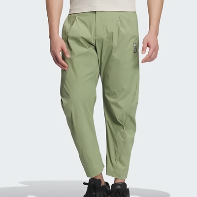 酷动城正品adidas男子武极运动休闲速干轻薄舒适束口9分裤IW1507