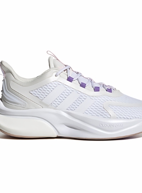 酷动城正品Adidas ALPHABOUNCE女子网面透气舒适减震跑步鞋HP6150