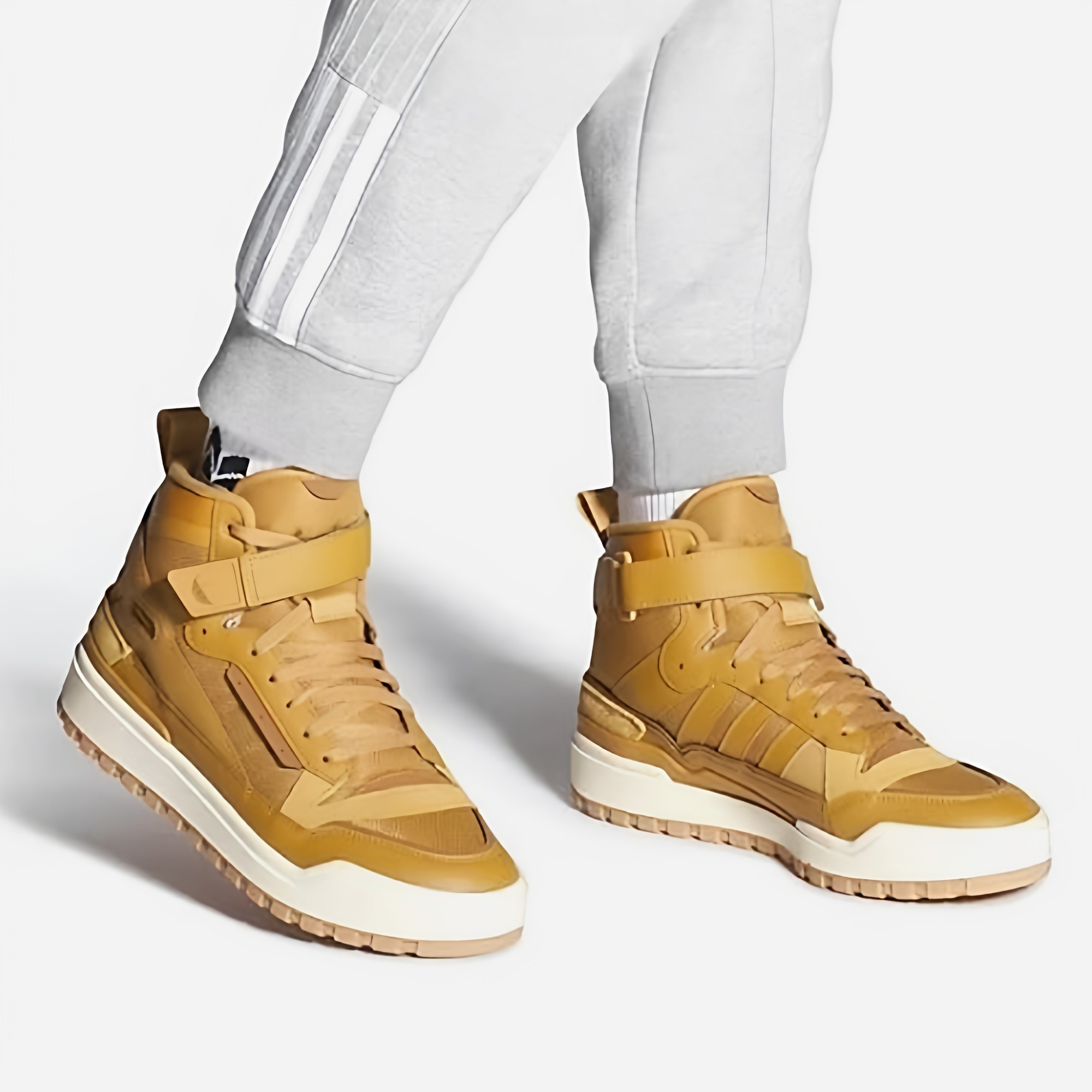 酷动城正品Adidas三叶草 Forum Boot男子中帮牛皮休闲鞋IE7205,运动鞋new,运动休闲鞋,淘宝优惠券,粉丝福利购,淘宝优惠卷