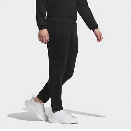 酷动城正品adidas 武极系列针织束口做旧保暖休闲运动长裤 IS0446