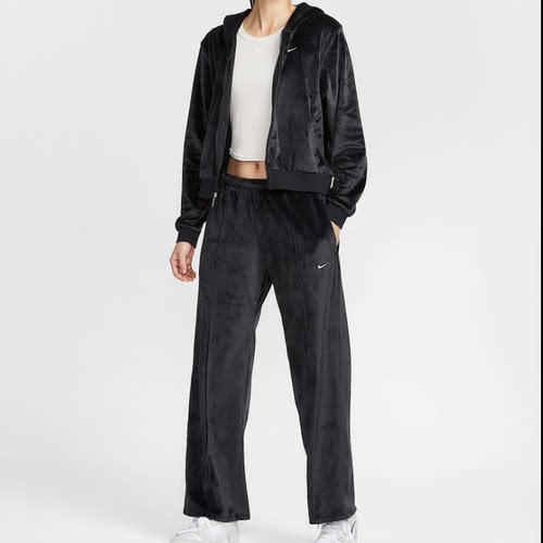 酷动城正品Nike女子舒适百搭时尚运动休闲直筒针织长裤HJ0923 010