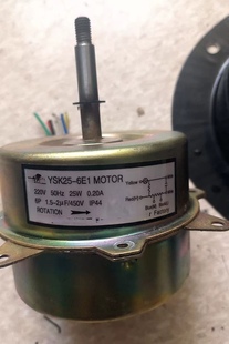 适用特灵电机YSK25 6E1空调扇电机冷风机电机