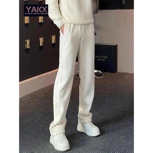 春秋季 修身 男裤 百搭直筒休闲裤 男款 2025年新款 宽松运动卫裤 子男士