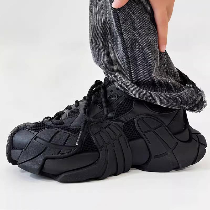 IT ins潮牌老爹鞋男户外登山网面透气黑武士八爪鱼大头情侣运动鞋