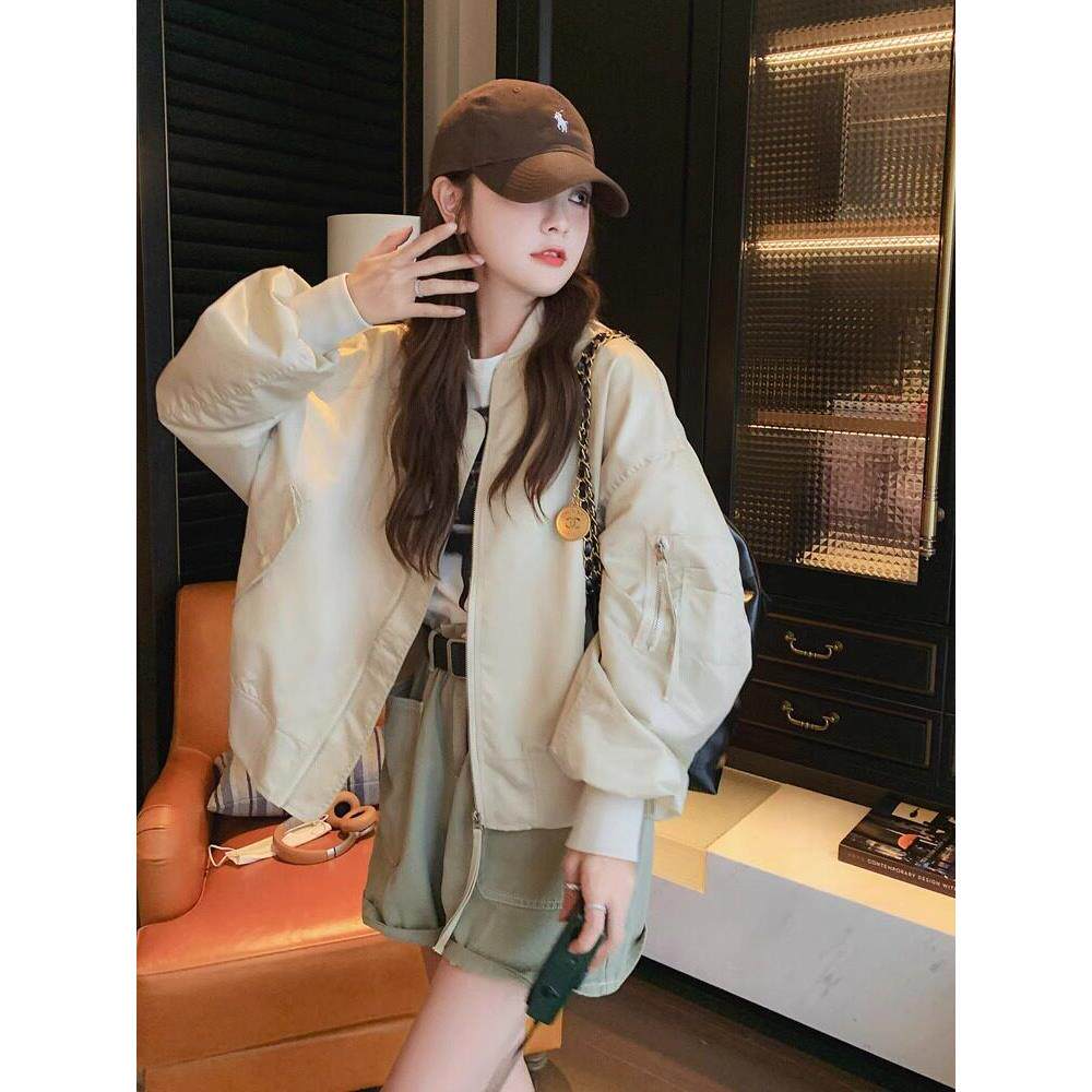 法国Rouje Dsyle chic外套女春秋休闲百搭夹克美式棒球服短款上衣