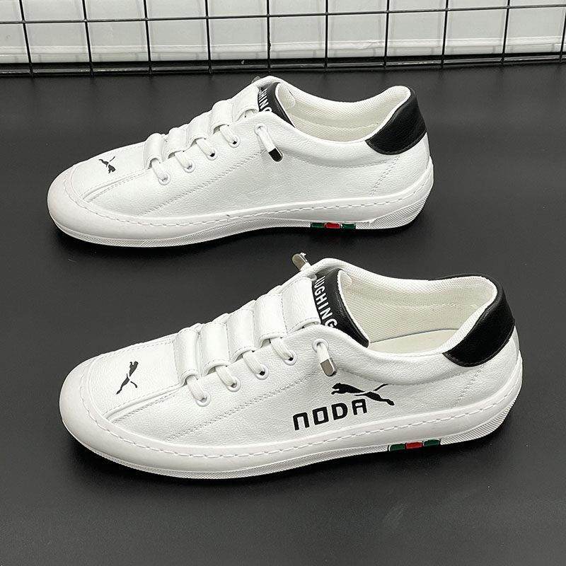 Conlimy Linmax~时尚博主自留推荐~皮面小白鞋男时尚百搭休闲 板,流行男鞋,雨鞋,淘宝优惠券,粉丝福利购,淘宝优惠卷