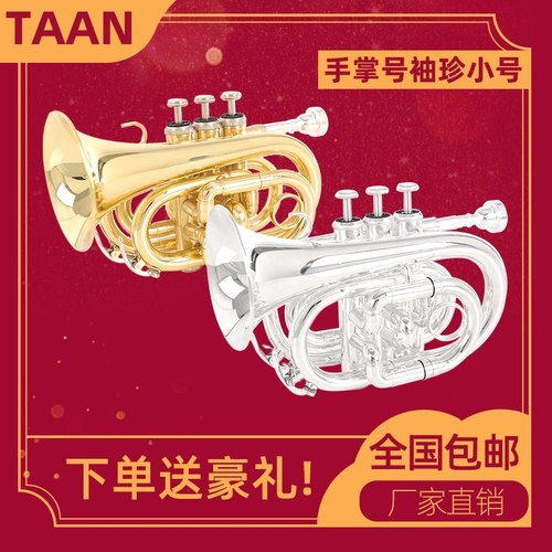 原装正品taan手掌号降B调黄铜