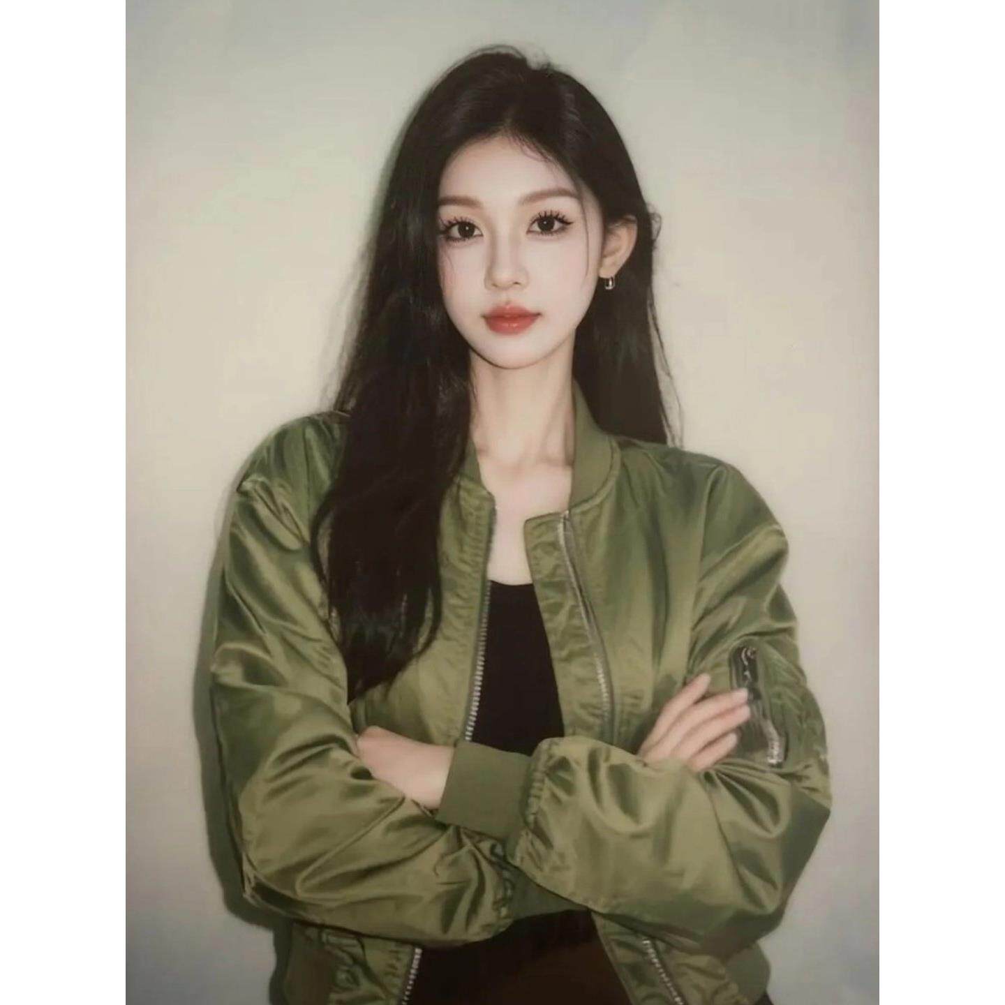 法式Rixo Kelly气质高级感休闲棒球服女百搭设计感长袖夹克小外套