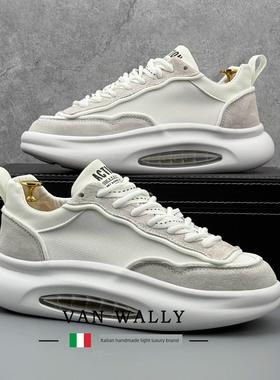 Van Wally Forrest Gump鞋男士2025新夏季透气网爸爸鞋男士运动鞋