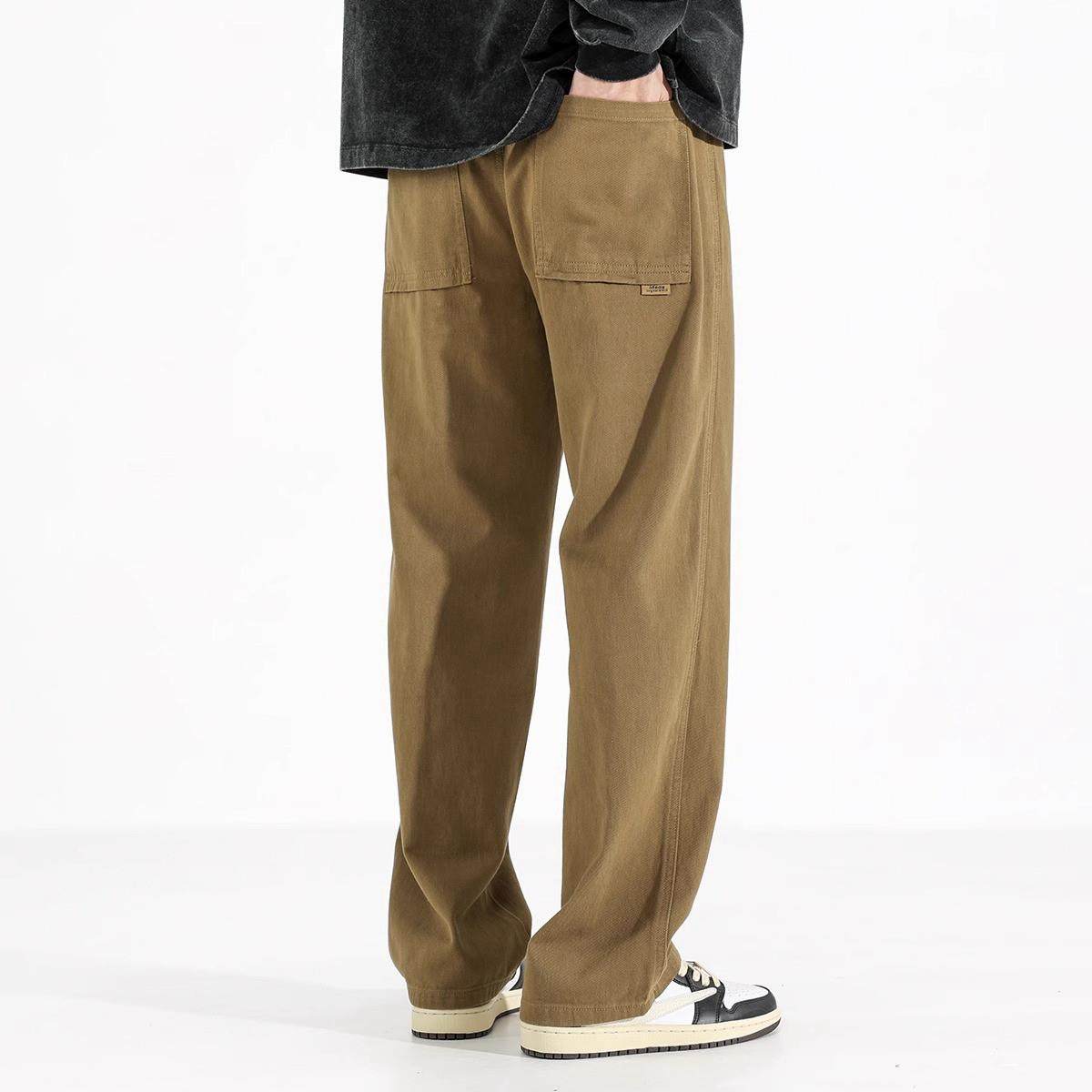 it Afternnaths潮牌直筒工装裤男宽松垂感阔腿休闲百搭新款潮流,男装,大码下装,淘宝优惠券,粉丝福利购,淘宝优惠卷