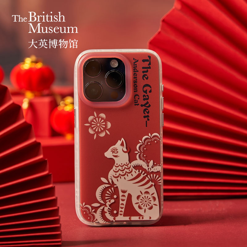 大英博物馆安德森猫手机壳
