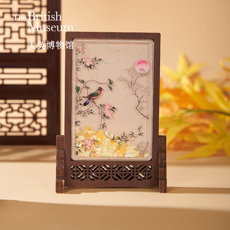 大英博物馆流沙屏风摆件冰箱贴