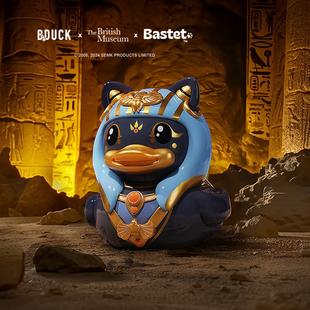 大英博物馆Bastet B.Duck小黄鸭系列联名盲盒玩具摆件生日礼物
