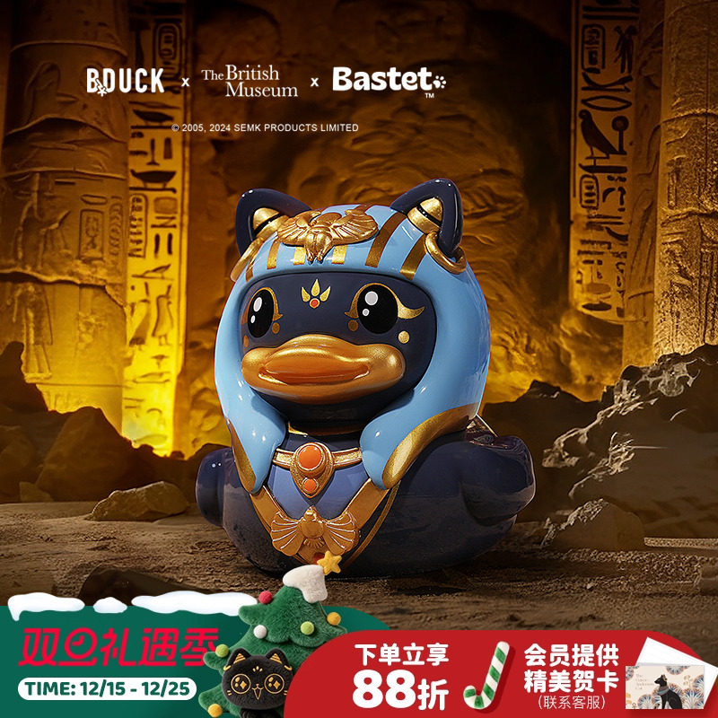 大英博物馆联名可爱卡通公仔摆件