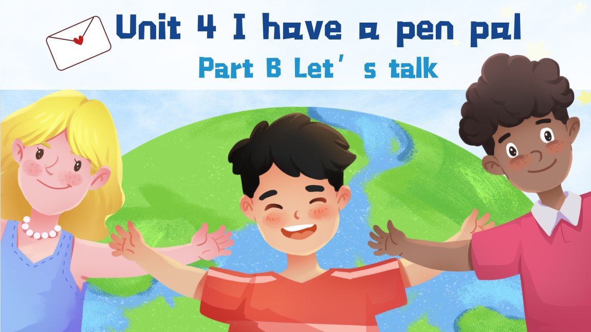 PEP六年级上册U4-B talk-ppt课件-封面