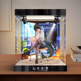 亚克力展示盒适用APEX-TOYS 绝区零 艾莲·乔 从周一到周五手办