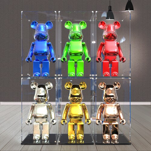 积木熊bearbrick1000%亚克力展示