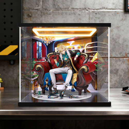 古薇媞适用Alter ALTAiR 绷坏 星穷铁到 砂金 亚克力灯光展示盒