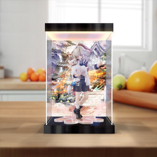 亚克力展示盒适用RIBOSE核糖文化绷坏:星穷铁到 小不点猫猫 景元