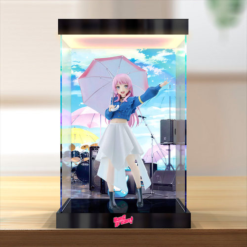 古薇媞适用 PARADE BanG Dream! 千早爱音 高松灯 手办灯箱展示盒