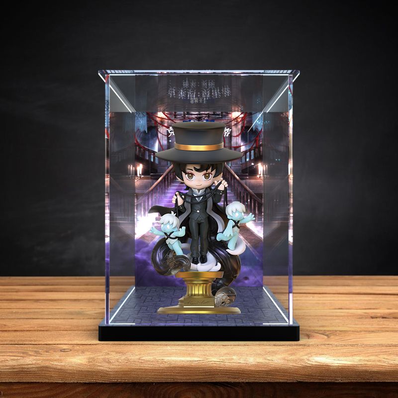 亚克力高清展示盒 适用诡秘之主周边克莱恩·莫雷蒂神至·灵控Q版 - 实物图