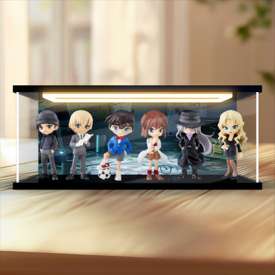 古薇媞适用BUSHIROAD PalVerse 名侦探柯南 Vol.2 Q版手办展示盒