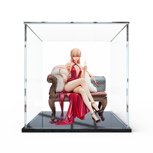 适用APEX 少女前线 OTS-14 晚宴的统治者 手办专用展示盒防尘罩