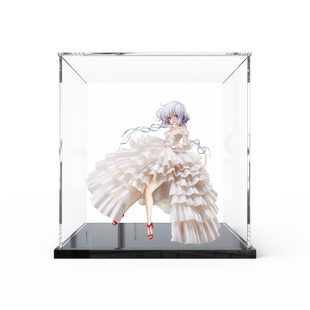 适用F:NEX 佐贺偶像是传奇 绀野纯子 婚纱手办亚克力防尘展示盒