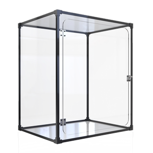 任意定制加厚手办模型展示盒积木收纳防尘le高亚克力盒子可开门