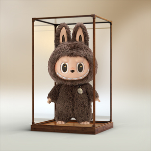 亚克力展示盒适用泡泡玛特zimomo阴晴天使大首领手办labubu保护罩