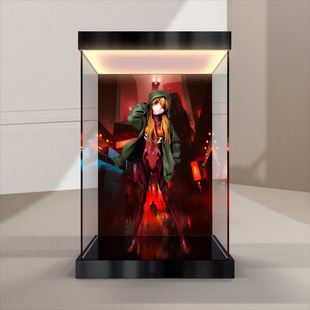 亚克力展示盒适用alter新世纪福音战士新剧场版 明日香外套版手办