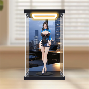 适用Super 创新紫罗兰芬香素体&温感漆 井上鸢 手办回型灯展示盒