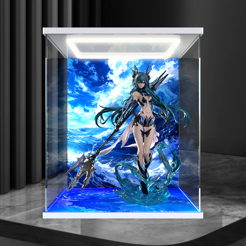 亚克力回形灯展示盒适用 薪火创未 战双:帕弥什 拉弥亚·深谣手办