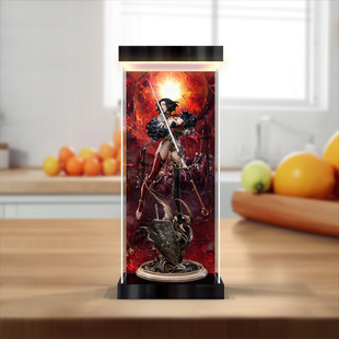 亚克力灯光展示盒适用否极AMERFORT 星轮系列 献祭骑士法艾拉手办