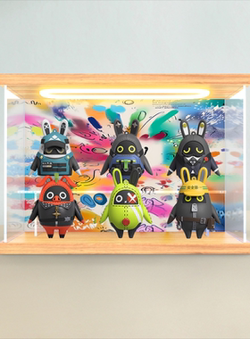 适用 Bangboo Standee系列 酷酷邦布防尘罩手办盲盒灯光收纳盒