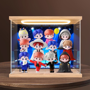 亚克力收纳展示盒适用檀健次多见一次系列手办盲盒演唱会舞台