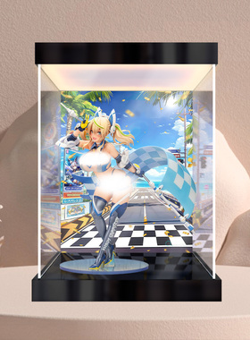 古薇媞适用寿屋梦幻之星online2es 清夏的洁妮暑假灯箱透明展示盒