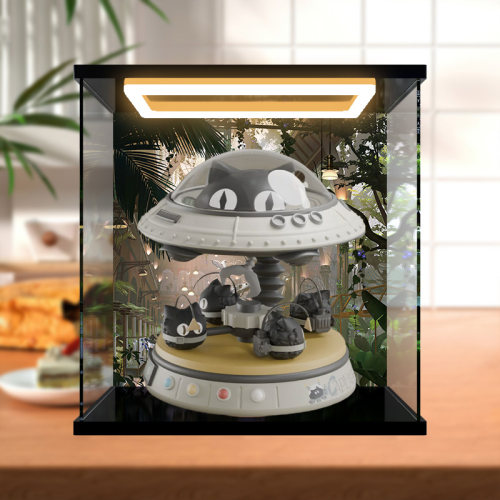 古薇媞适用重返未来：1999*能源储备*魔精转转摆件手办回灯展示盒