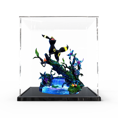 宝可梦伊布生态手办专用展示盒