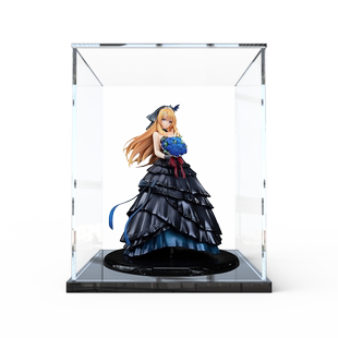 适用APEX 战舰少女R 萨拉托加 宵之花 手办模型收纳盒透明展示盒