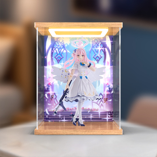 亚克力展示盒适用于 Max Factory figma 蔚蓝档案 圣园未花手办