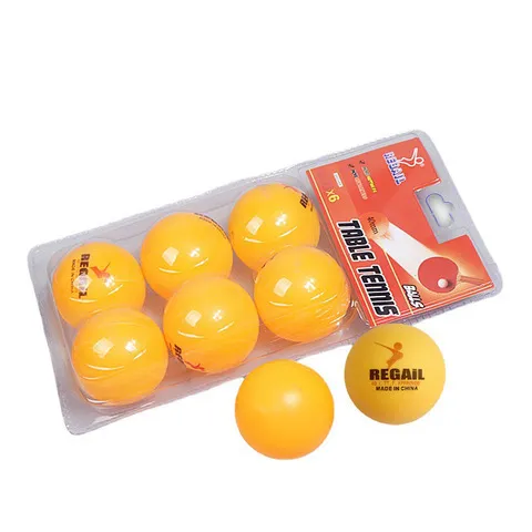 REGAIL球乒乓球吸卡乐用乒乓球六支装塑料娱,运动/瑜伽/健身/球迷用品,乒乓球,淘宝优惠券,粉丝福利购,淘宝优惠卷