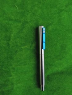 钛合金签字笔宝克大容量笔芯