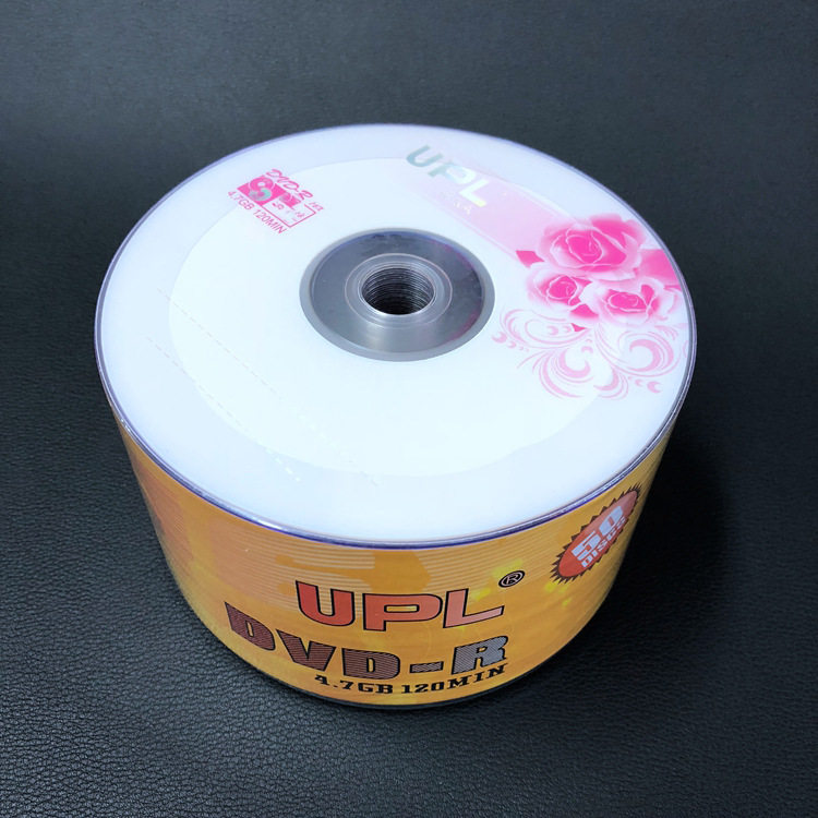 优派乐UPL光盘白玫瑰系列 DVD-R 16速 空白光碟 4.7GB 刻录盘