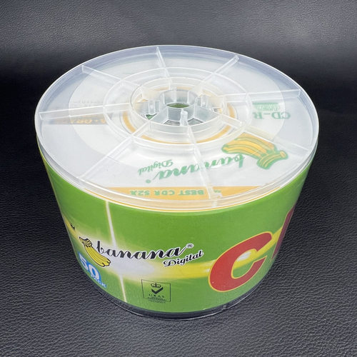 香蕉cd光盘香蕉王CD-R空白光盘CD刻录盘MP3车载光碟700mb空碟50片