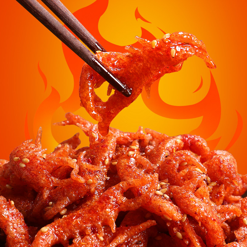 馋小乖素小龙虾辣条麻辣味儿时经典8090后怀旧小零食校园小零食