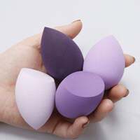 4pcs/bag Fashion Make up Blender Cosmetic Puff Makeup Sponge thumbnail 3