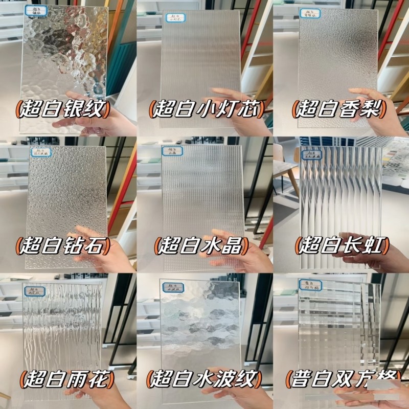 佛山制造厂家直销压花类艺术玻璃